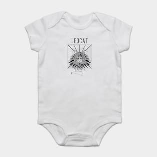 A zodiac cattery: Leo - leocat Baby Bodysuit